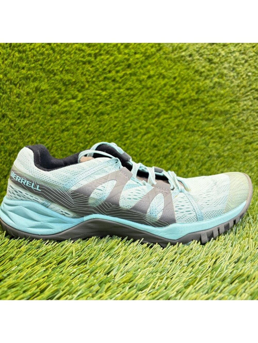 Merrell Siren Hex Q2 Womens Size 8 Blue Athletic Running Hiking Shoes Sneakers